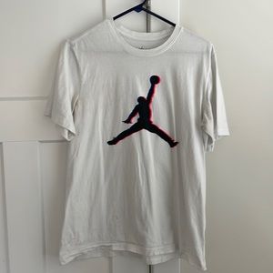 White unisex Air Jordan T-shirt